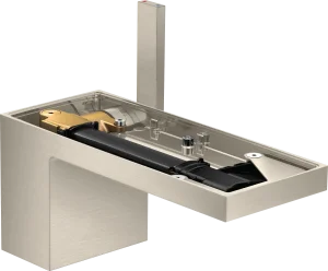 Axor Myedition Single Lever Basin Mixer 70 With Push-open Waste Without Plate Brushed Nickel