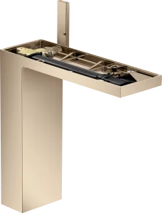 Axor Myedition Single Lever Basin Mixer 230 With Push-open Waste Without Plate Polished Red Gold
