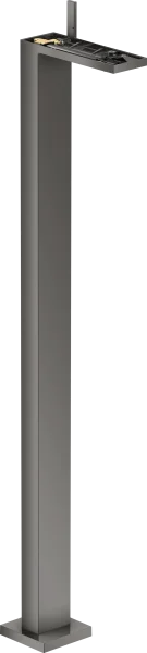 Axor Myedition Single Lever Basin Mixer Floor-standing With Push-open Waste Without Plate Polished Black Chrome