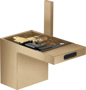 Axor Myedition Single Lever Bidet Mixer With Push-open Waste Without Plate Brushed Bronze