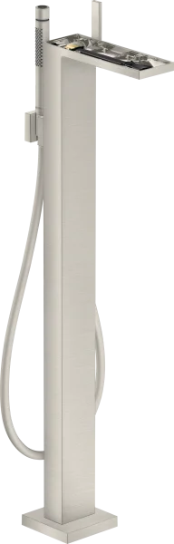 Axor Myedition Single Lever Bath Mixer Floor-standing Without Plate Stainless Steel