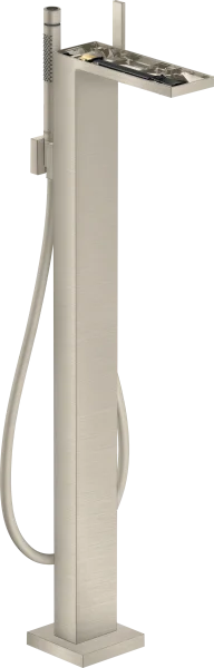 Axor Myedition Single Lever Bath Mixer Floor-standing Without Plate Brushed Nickel