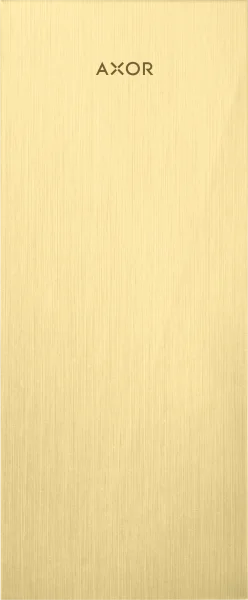 Axor Myedition Plate 245 Metal Chrome Brushed Brass