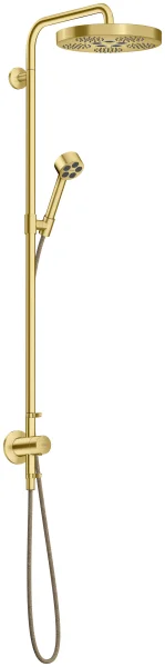 Axor One Showerpipes With Thermostatic Mixer 1015 X 350 X 170mm Brass - Brushed