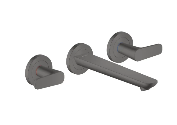 Axor Citterio C Manual Mixers 458 X 247 X 107mm Gunmetal/chrome - Brushed