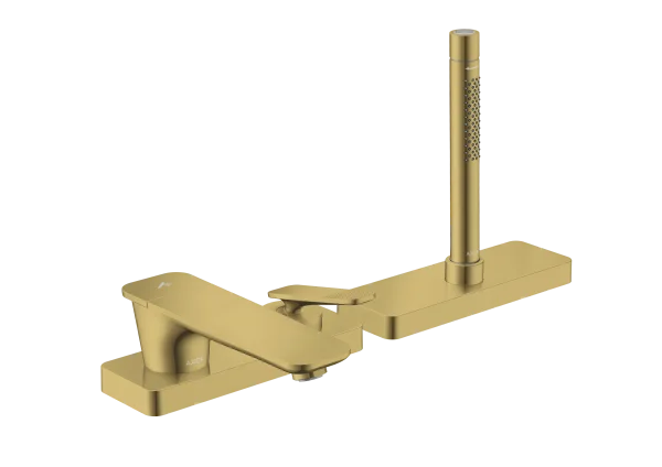 Axor Citterio C Bath Mixers Concealed 555 X 283 X 230mm Gold - Polished