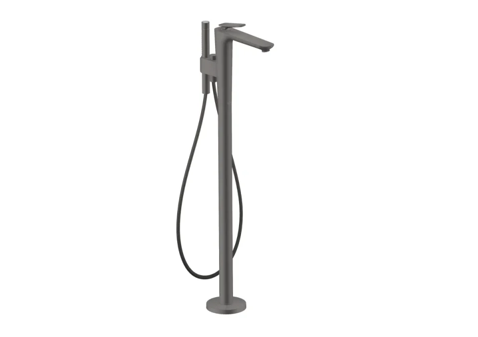 Axor Citterio C Bath Mixers Concealed 1180 X 375 X 230mm Gunmetal/chrome - Brushed product image - Image 1