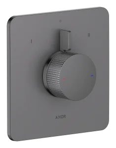 Axor Citterio C Shower Mixers Concealed 262 X 233 X 168mm Gunmetal/chrome - Polished