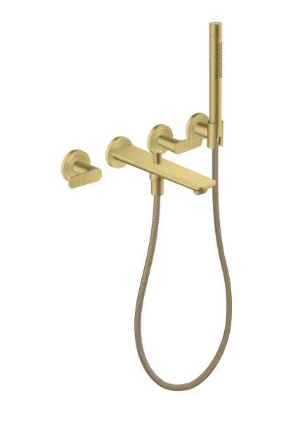 Axor Citterio C Bath Mixers Concealed 504 X 269 X 131mm Brass - Brushed