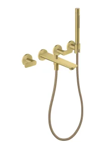 Axor Citterio C Bath Mixers Concealed 504 X 269 X 131mm Brass - Brushed