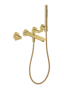 Axor Citterio C Bath Mixers Concealed 504 X 269 X 131mm Gold - Polished