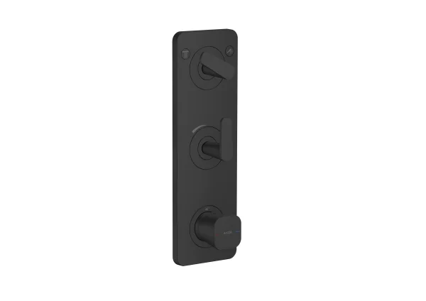 Axor Citterio C Thermostatic Shower Mixer Concealed 458 X 247 X 107mm Black - Matt