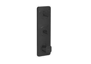 Axor Citterio C Thermostatic Shower Mixer Concealed 458 X 247 X 107mm Black - Matt
