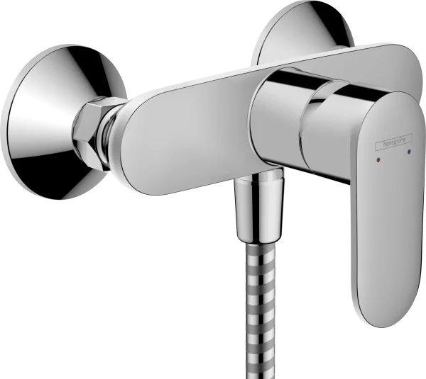 Hansgrohe Vernis Blend Single Lever Shower Mixer For Exposed Installation With 2 Flow Rates Chrome