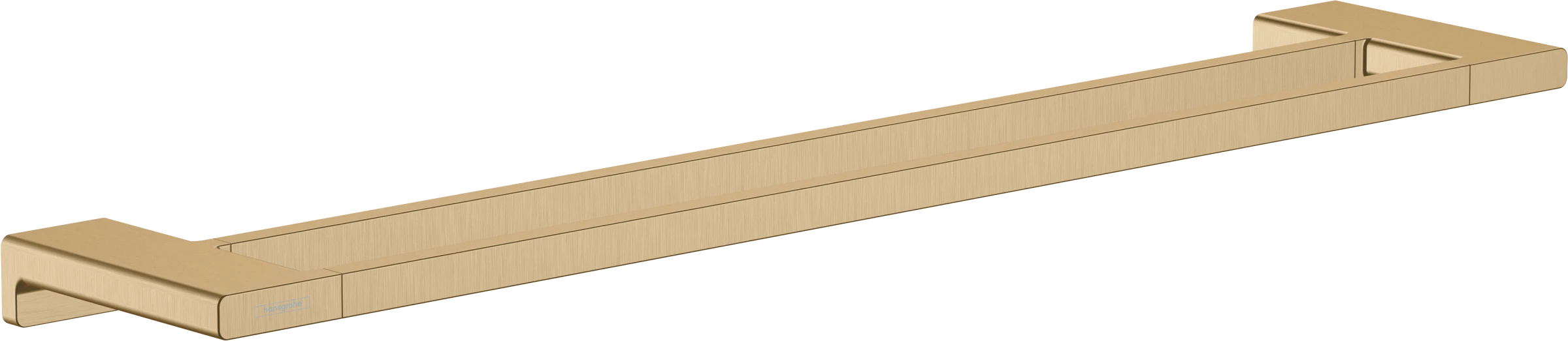 Hansgrohe Addstoris Q Double Bath Towel Rail Brushed Bronze