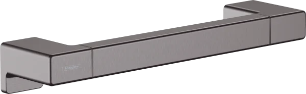 Hansgrohe Addstoris Q Grab Rails 85 X 60 X 355mm Gunmetal/chrome - Brushed