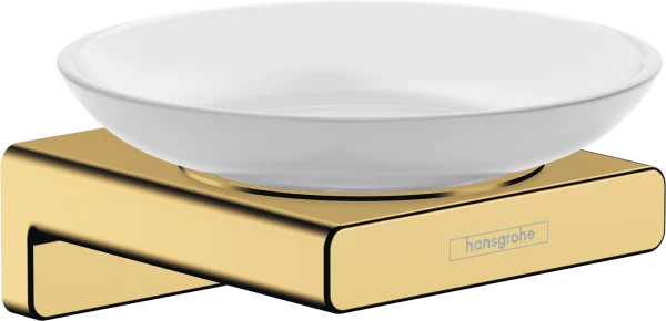 Hansgrohe Addstoris Q Soap Dishes /-basket 125 X 115 X 90mm Gold - Polished
