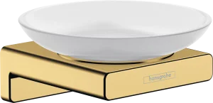 Hansgrohe Addstoris Q Soap Dishes /-basket 125 X 115 X 90mm Gold - Polished