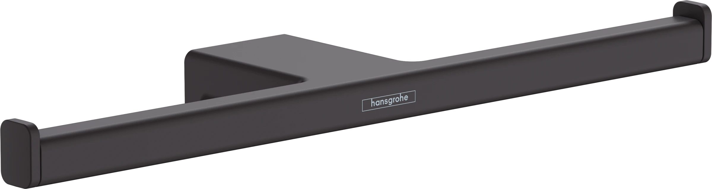 Hansgrohe Addstoris Q Double Roll Holder Matt Black