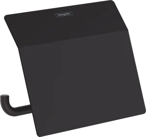 Hansgrohe Addstoris Q Roll Holder With Cover Matt Black