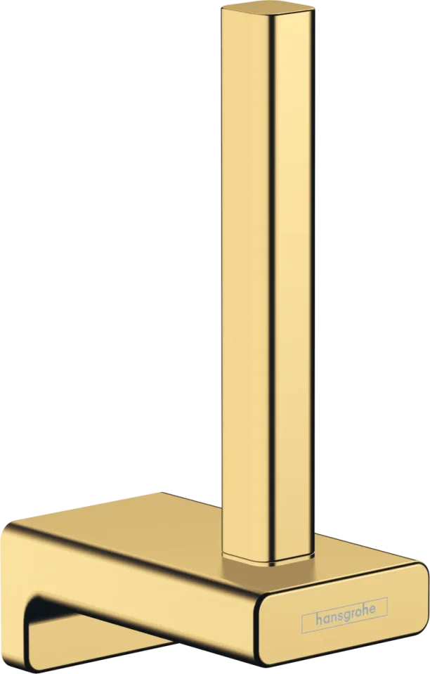 Hansgrohe Addstoris Q Toilet Roll Holders 105 X 55 X 160mm Gold - Polished product image - Image 1