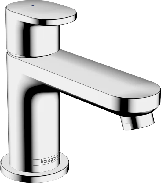 Hansgrohe Vernis Blend Pillar Tap 70 For Cold Water Without Waste Set Chrome