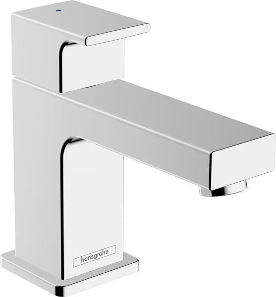 Hansgrohe Vernis Shape Pillar Tap 70 For Cold Water Or Pre-adjusted Water Without Waste Set Chrome