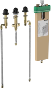 Hansgrohe Basic Set For 4-hole Rim Mounted Bath Mixer