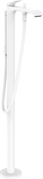Hansgrohe Vivenis Single Lever Bath Mixer Floor-standing Matt White