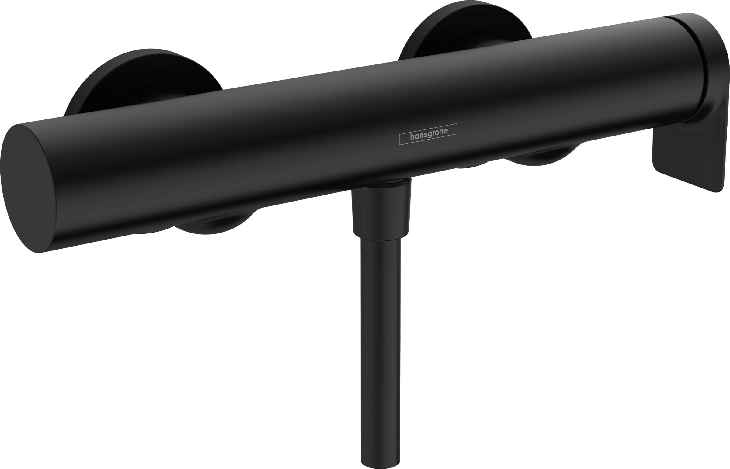 Hansgrohe Vivenis Single Lever Shower Mixer For Exposed Installation Matt Black