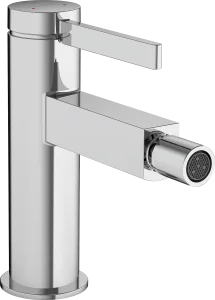 Hansgrohe Finoris Single Lever Bidet Mixer With Push-open Waste Set Chrome