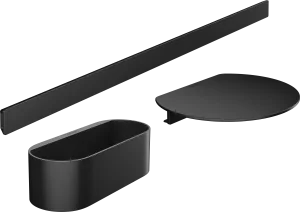 Hansgrohe Wallstoris Bathtub Bundle Matt Black