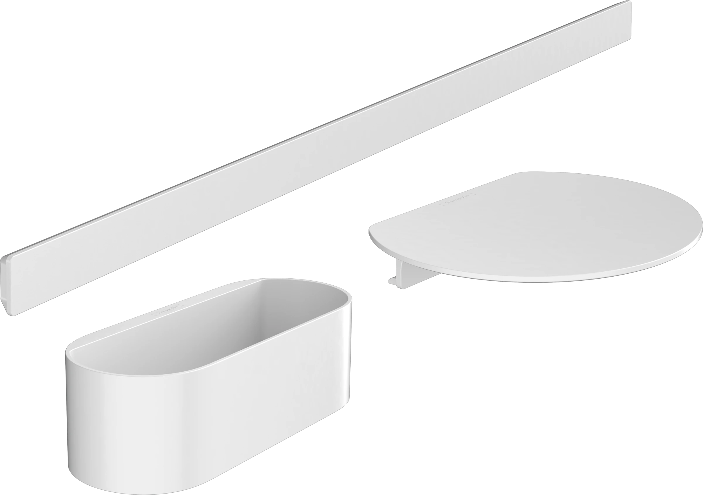 Hansgrohe Wallstoris Bathtub Bundle Matt White