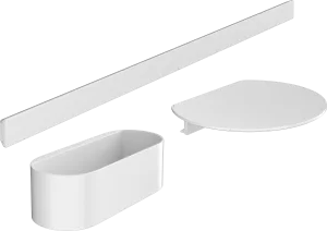 Hansgrohe Wallstoris Bathtub Bundle Matt White