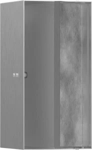 Hansgrohe Xtrastoris Rock Wall Niches 470 X 415 X 155mm Stainless Steel - Brushed