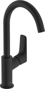 Hansgrohe Logis Manual Mixers 505 X 265 X 128mm Black - Matt