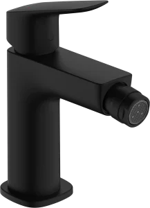 Hansgrohe Logis Bidet Mixers 400 X 205 X 75mm Black - Matt