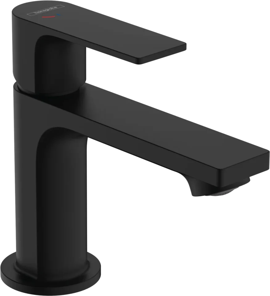 Hansgrohe Rebris E Manual Mixers 350 X 175 X 70mm Black - Matt product image - Image 1