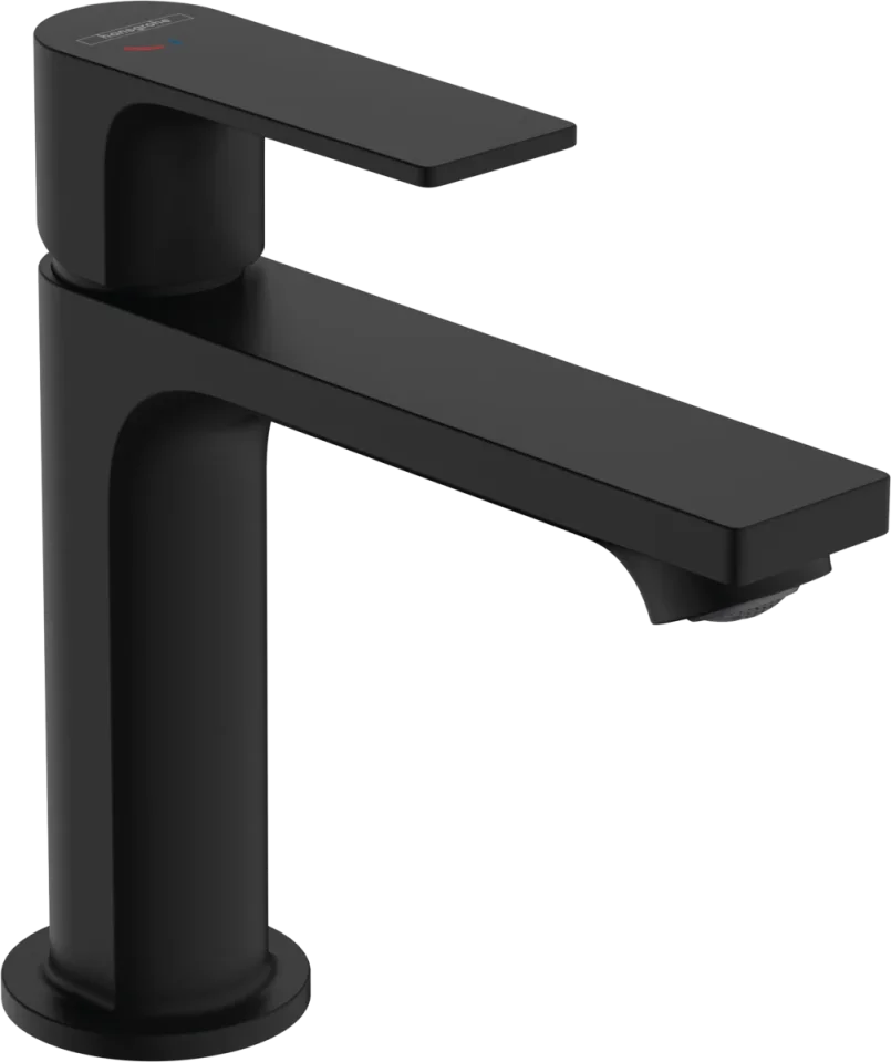 Hansgrohe Rebris E Manual Mixers 398 X 206 X 71mm Black - Matt product image - Image 1