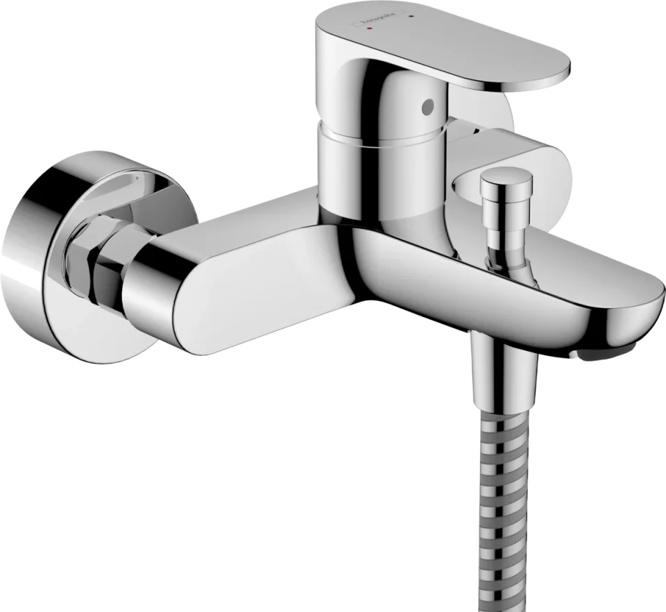 Hansgrohe Rebris S Bath Mixers Exposed 250 X 195 X 158mm Chrome product image - Image 1