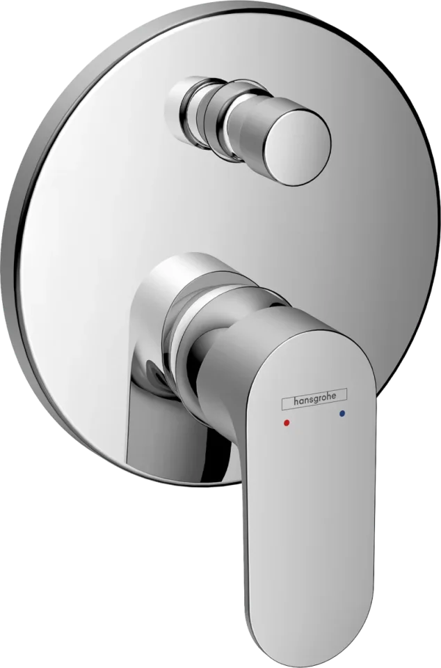 Hansgrohe Rebris S Bath Mixers Concealed 220 X 182 X 135mm Chrome product image - Image 1