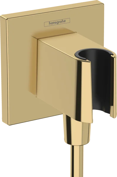 Hansgrohe Fixfit E Wall Outlet 130 X 115 X 85mm Gold - Polished