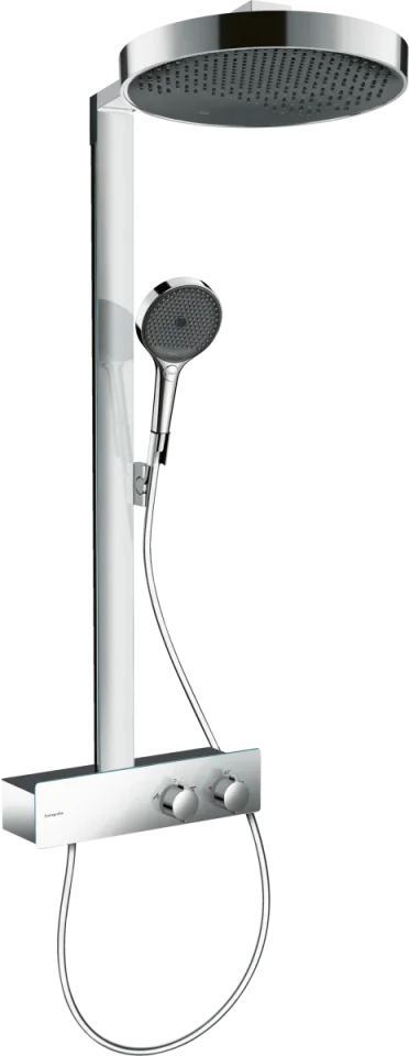 Hansgrohe Rainfinity Showerpipes With Thermostatic Mixer 1100 X 360 X 275mm Chrome product image - Image 1