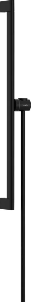 Hansgrohe Unica Wallbars 744 X 188 X 75mm Black - Matt product image - Image 1