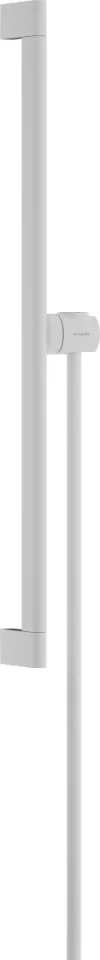 Hansgrohe Unica Wallbars 744 X 188 X 75mm White - Matt product image - Image 1