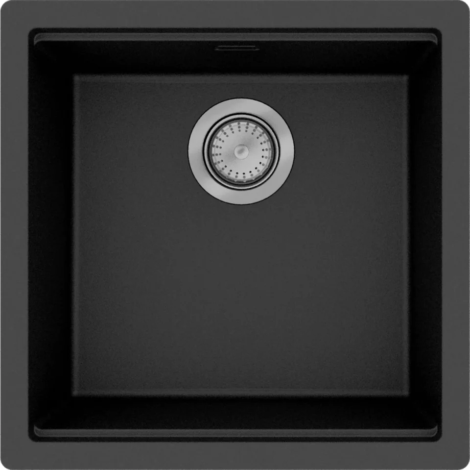 Hansgrohe S53 Sinks 735 X 565 X 317mm Black product image - Image 1