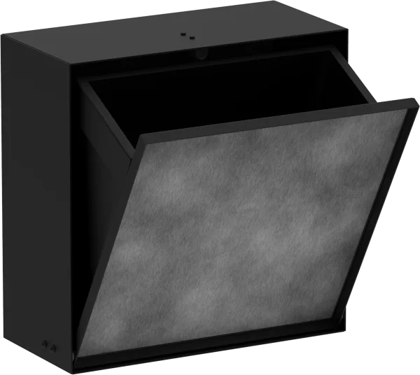 Hansgrohe Xtrastoris Rock Wall Niches 470 X 410 X 160mm Black - Matt