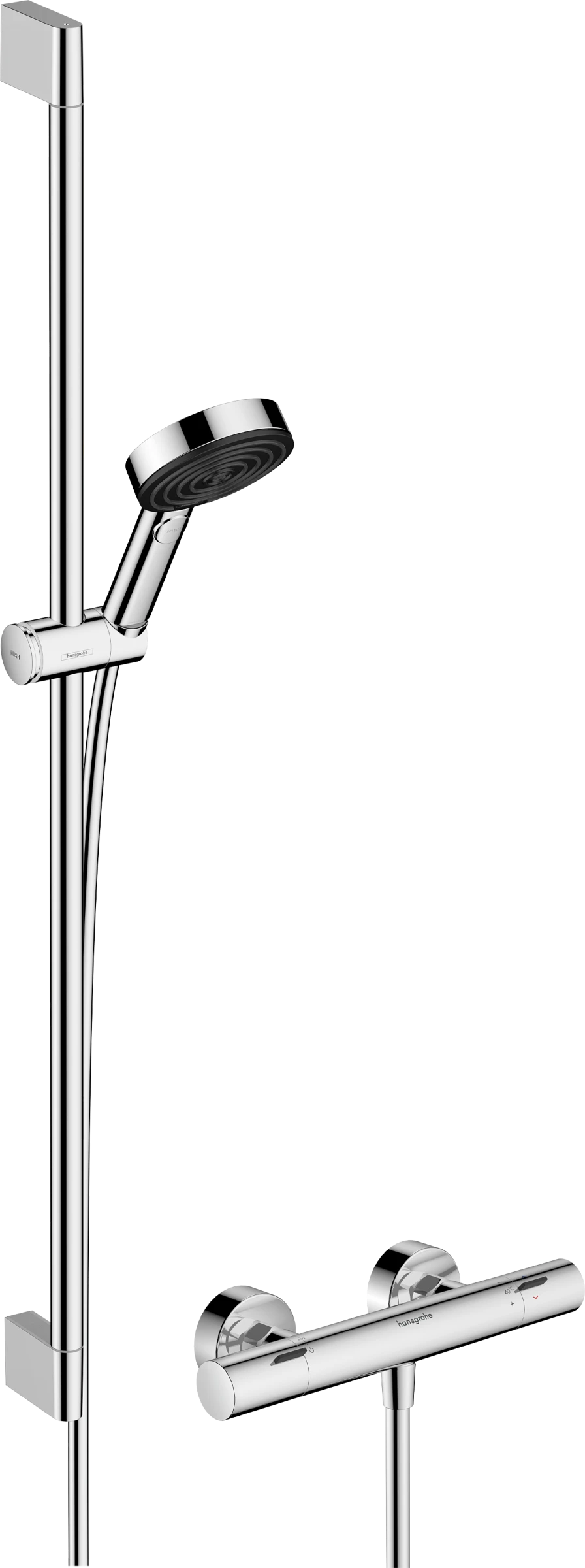 Hansgrohe Pulsify Select S Shower Combination 1010 X 190 X 80mm Chrome