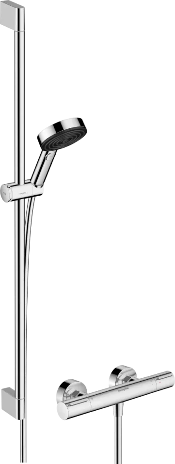 Hansgrohe Pulsify Select S Shower Combination 1010 X 188 X 75mm Chrome product image - Image 1
