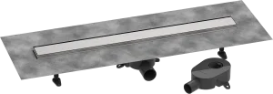 Hansgrohe Raindrain Go Shower Wastes 983 X 163 X 132mm Stainless Steel - Brushed